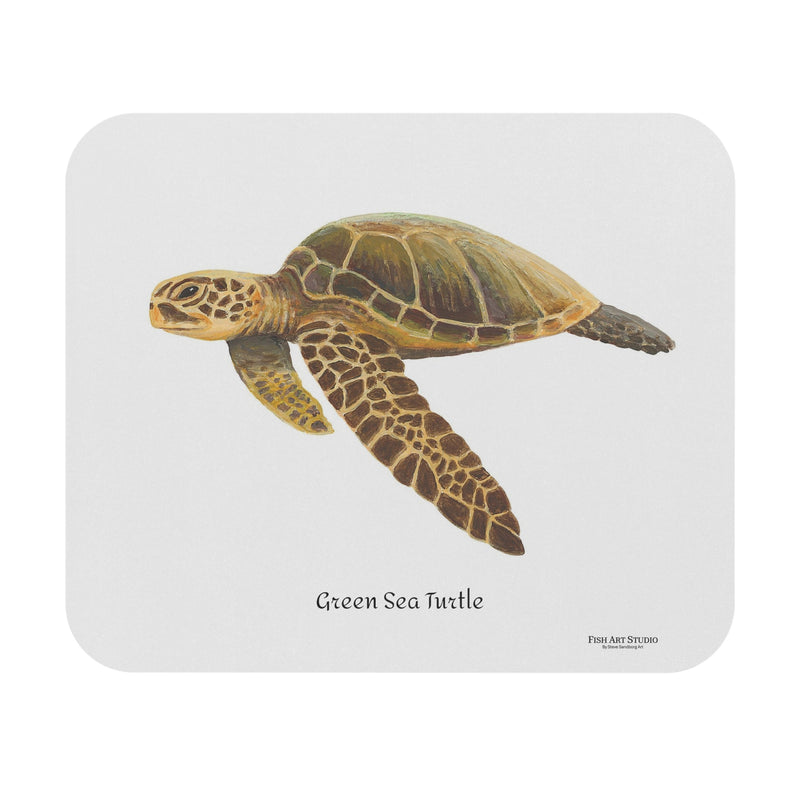 Mouse Pad - Green Sea Turtle