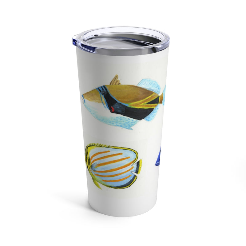 Tropical Fish Collection 2, Steel Tumbler 20oz