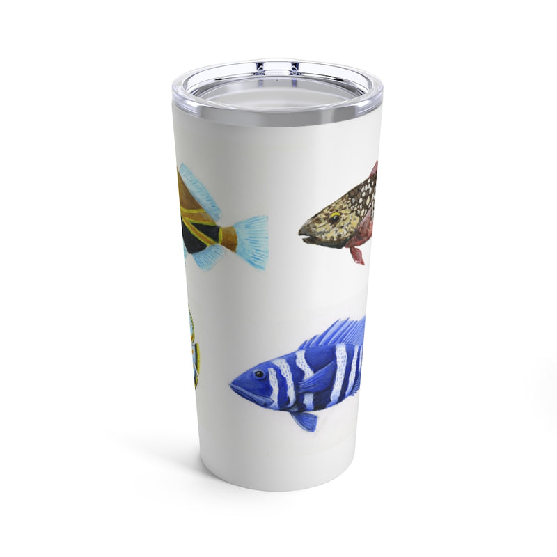 Tropical Fish Collection 2, Steel Tumbler 20oz