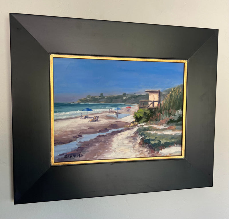 "Salt Creek Beach" Oil on Canvas 9x12