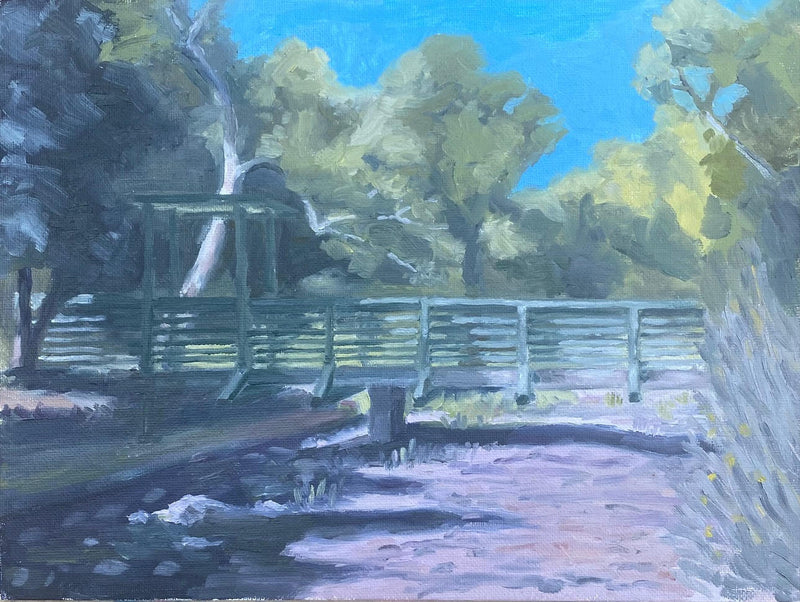 "Beautiful Day in the Canyon" Oil on Canvas 9x12